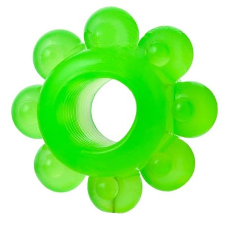 Набор из 6 зелёненьких эрекционных колец ToyFa 888200-10