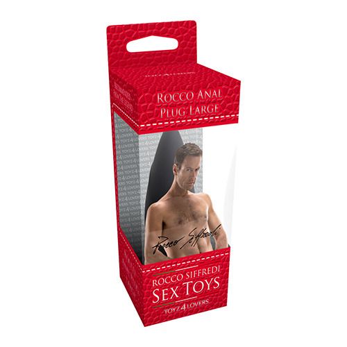 Чёрная силиконовая анальная пробка Toyz4lovers ROCCO ANAL PLUG LARGE T4L-00700850 (12,7 см)