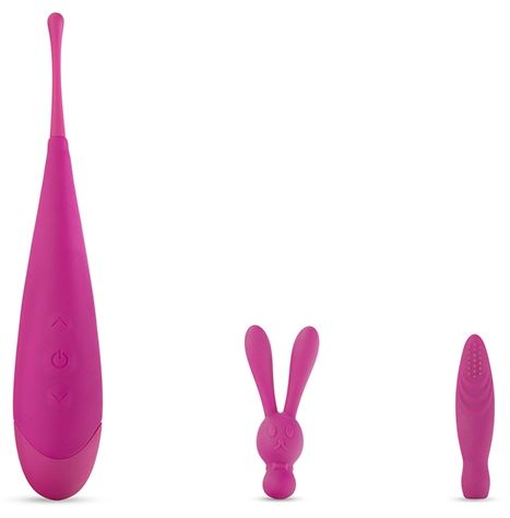 Лиловый клиторальный стимулятор Blush Novelties Quiver BL-76180