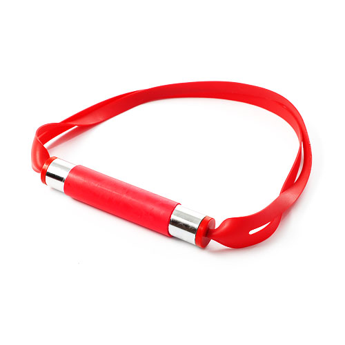 Красный латексный кляп с трубкой Sitabella 6040-2