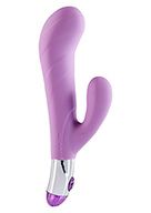 Фиолетовый вибратор Mae B Lovely Vibes G-spot Twin 10624LV (20 см)