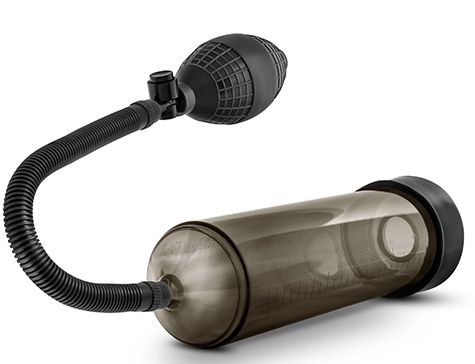 Чёрная вакуумная помпа Blush Novelties VX101 Male Enhancement Pump BL-01105