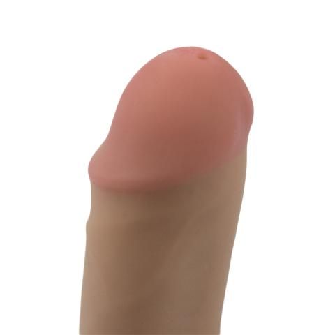 Телесный фаллоимитатор с функцией семяизвержения Topco Sales Squirtz CyberSkin 6.5 Squirting Dildo 1115203 (16,5 см)