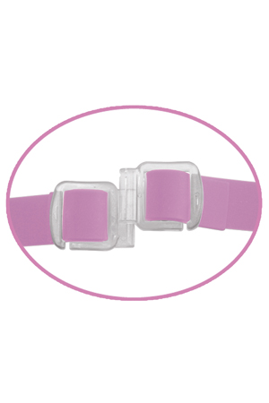 Розовая силиконовая маска Pipedream FANTASY LOVE MASK PD4549-11