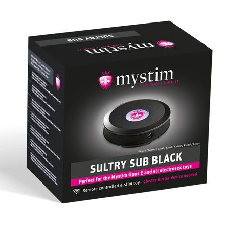 Источник импульсов для 1 устройства Cluster Buster MyStim Sultry Sub Black 46511