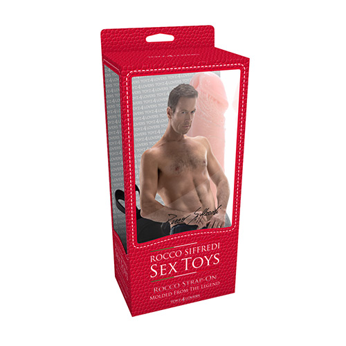 Телесный полый страпон на регулируемых ремешках Toyz4lovers ROCCO REALISTIC STRAP ON T4L-00700836
