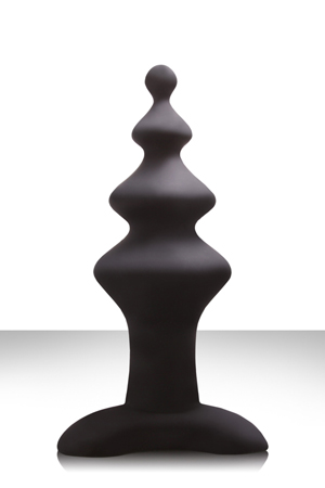 Чёрная анальная пробка NS Novelties RENEGADE PLUG 2 NSN-1104-23 (13 см)