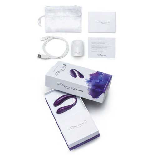 Фиолетовый вибратор We-vibe II Purple USB rechargeable WV020-12USB