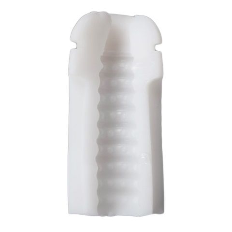 Мастурбатор-вагина белого цвета Topco Sales Vulcan Love Skin Masturbator Wet Vagina 1600135