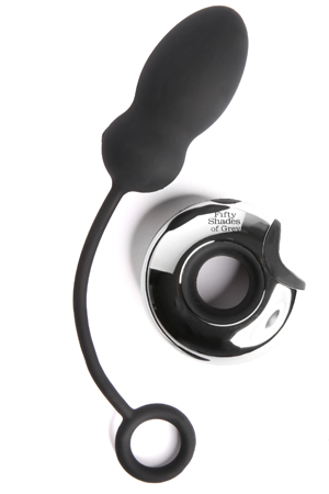 Чёрное виброяйцо на радиоуправлении Fifty Shades of Grey FS-52423