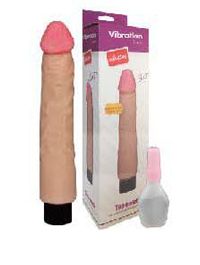 Телесный вибромассажёр со встроенным пультом Sextoy 2011 00468 (22,5 см)