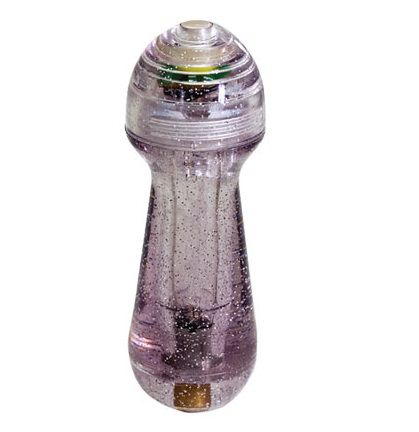 Фиолетовый мини-вибратор с блёстками NMC Gleamer 111168 (11,5 см)