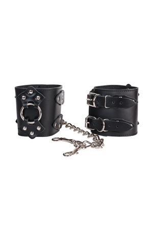 Чёрные оковы Extra Wide Ankle Cuffs Sitabella FF0012-23