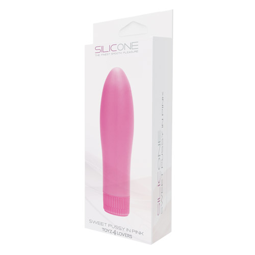 Розовый вибратор Toyz4lovers SWEET PUSSY IN SILICONE T4L-00903345 (13,5 см)