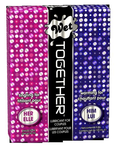 Набор из 2 лубрикантов для пары Wet Together 33022