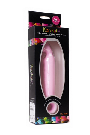 Розовый стимулятор точки G Kanikule My Vibe KL-6011-25 (21 см)