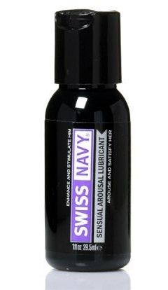 Возбуждающий гель-лубрикант на водной основе Swiss navy Sensual Arousal Lubricant  SNAR1