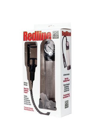 Прозрачная вакуумная помпа с манометром и рычагом Seven Creations 16-04 BX GP