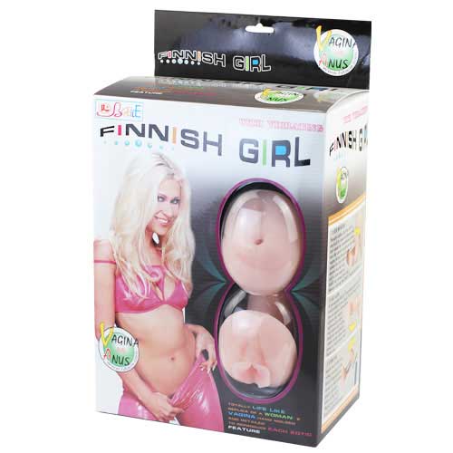 Надувная секс-кукла телесного цвета с тремя отверстиями Baile BM-015025