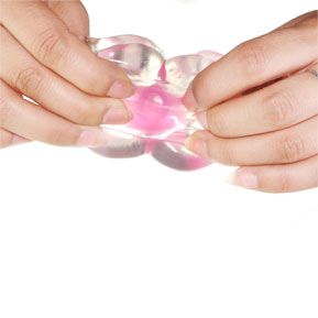 Прозрачный мастурбатор в виде миниатюрной девушки Baile BM-009006NM