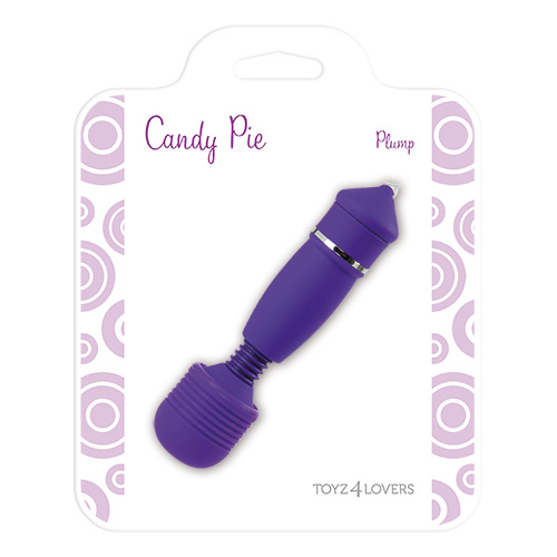 Фиолетовый вибромассажёр Toyz4lovers STIMULATOR CANDY PIE PLUMP T4L-00801285