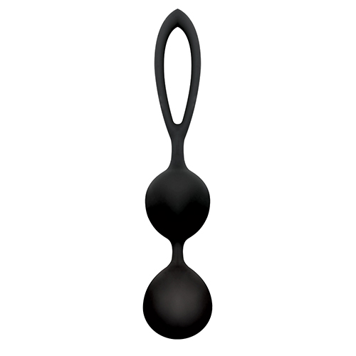 Чёрные вагинальные шарики из силикона Toyz4lovers BLACKBERRIES PUSSY SILICONE T4L-00801779