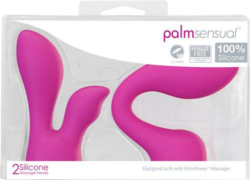 Набор розовых насадок для массажёра BMS Factory PalmPower Massager 30530