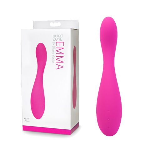 Розовый вибратор Topco Sales UltraZone Emma 6X Silicone Vibrator 1600673 (20 см)