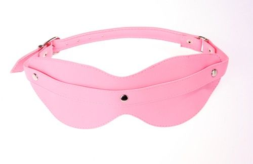 Розовая маска на регулируемом ремешке Le Frivole 04888