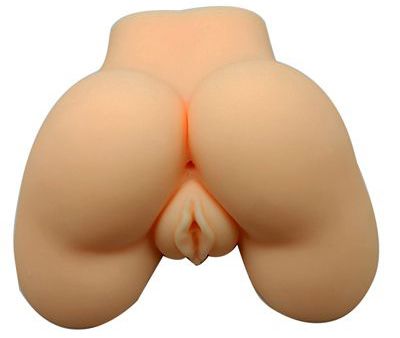 Вибровагина телесного цвета с манящими губками и анусом Xise Joshua Red Plum XS-MA50004-S