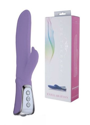 Фиолетовый вибратор Vibe Therapy EXHILARATION C02B4S022-B4 (23 см)