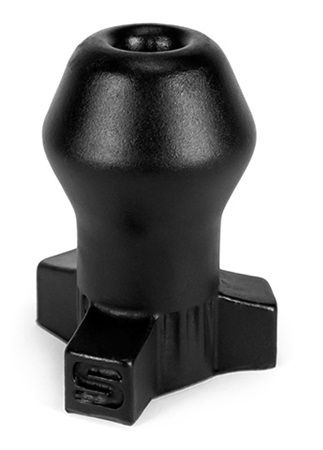 Анальная «боеголовка» Mister B Oxballs Ass Bomb Filler Plug Black S MB790301 (7,5 см)