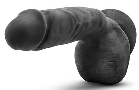 Чёрный фаллоимитатор Blush Novelties Bold Pound 8.5 Inch Dildo BL-55305 (21,6 см)