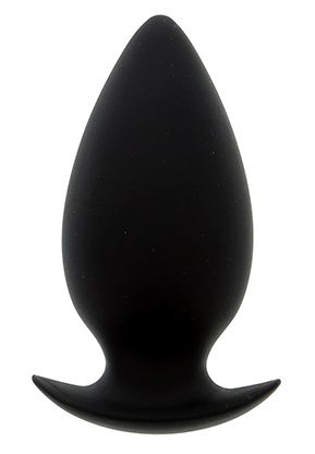 Большая чёрная анальная пробка Dream Toys BOOTYFUL ANAL PLUG LARGE BLACK 21013 (10 см)