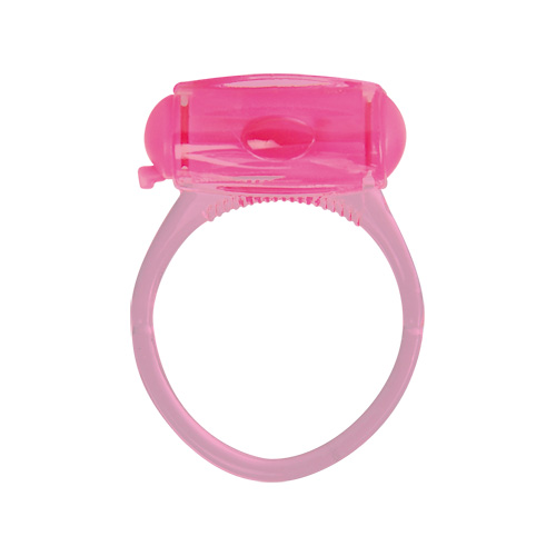 Розовое эрекционное виброкольцо Toyz4lovers VIBRATING COCK RING EASY GOING T4L-00801246
