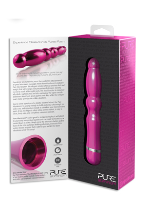 Алюминиевый вибратор Pipedream PINK LARGE PD4971-11 (18,4 см)