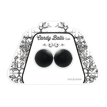 Чёрные вагинальные шарики Toyz4lovers Lux T4L-00801367