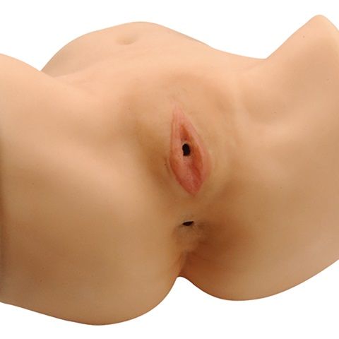 Вибровагина телесного цвета Topco Sales CyberSkin Virtual Sex Ultra Pussy Ass 1070098