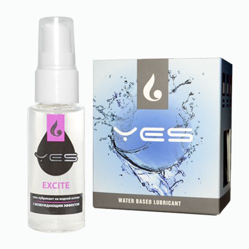 Гель-лубрикант на водной основе Excite с возбуждающим эффектом - 30 мл. Sitabella 4718