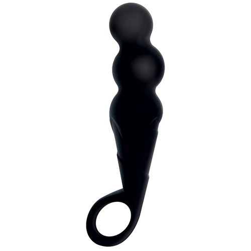 Чёрный анальный стимулятор Toyz4lovers ASSY THE MAGGOT SILICONE T4L-00700922 (14,5 см)
