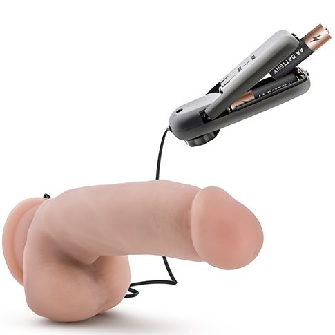 Телесный вибратор Blush Novelties The Quarterback BL-17433 (17,8 см)