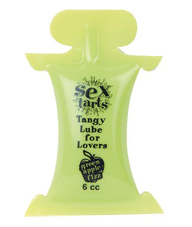Вкусовой лубрикант с ароматом зелёного яблока Topco Sales Sex Tarts® Lube 1035749 (6 мл)