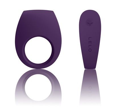 Фиолетовое эрекционное кольцо Tor 2 с вибрацией Lelo LEL1126 Tor 2 Purple