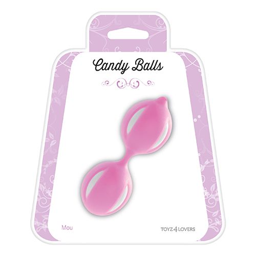 Розовые вагинальные шарики Toyz4lovers CANDY BALLS MOU PINK T4L-00800247