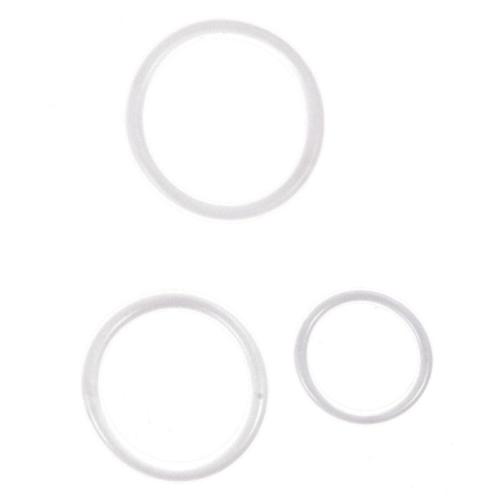 Набор из 3 прозрачных эрекционных колец Inverma 21190