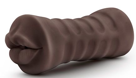 Коричневый мастурбатор-ротик Blush Novelties Renee BL-73536