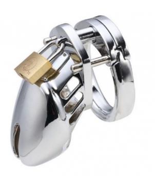 Стальной пояс верности с замочком Vandersex SM502