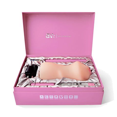 Мастурбатор-вагина телесного цвета с вибрацией Topco Sales AVstar Famous LoveSkin masturbator Yui Hatano 1600402