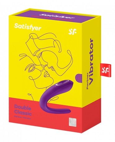 Многофункциональный стимулятор для пар в фиолетовом цвете Satisfyer Partner Toy J2008-2-P