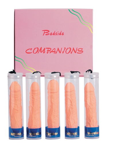 Набор из 5 реалистичных вибраторов Seven Creations 207SM-5